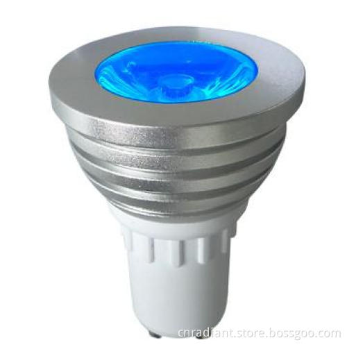 Dimmable GU10 remote controlled RGB LED Spotlight Bulb Color Changing